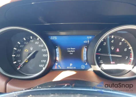 2018 Maserati Levante Granlusso из США, поврежденный, VIN ZN661XUL2JX259830